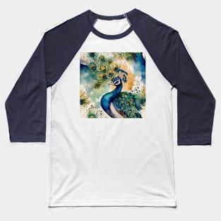 Peacock Baseball T-Shirt